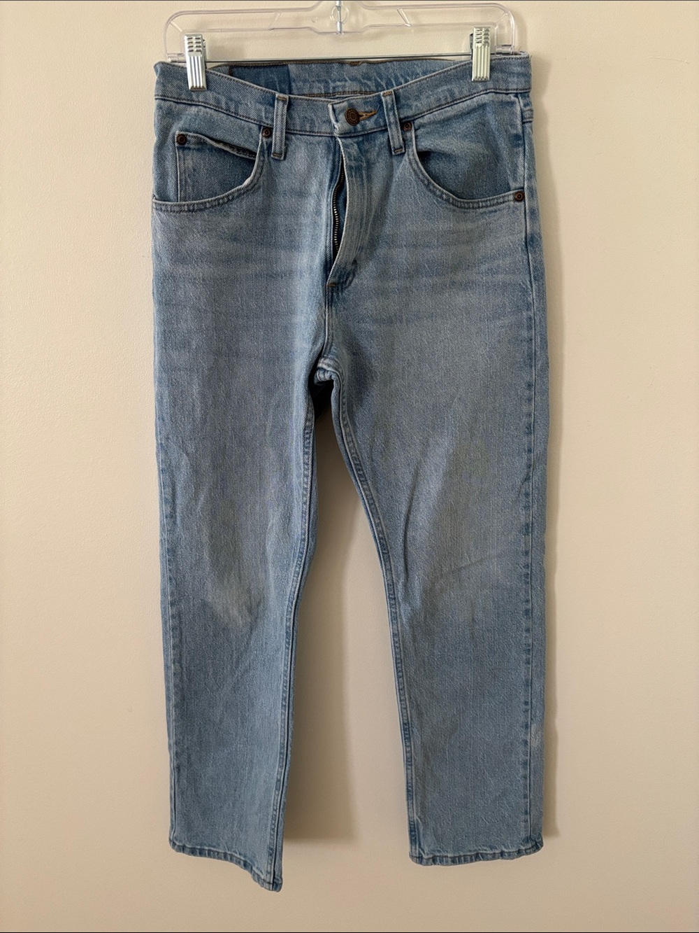Wrangler Light Blue Slim Straight Men's Jeans